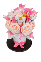 Flowerbox ze Słodyczy Kosz Prezentowy Box Zestaw Prezent na Każdą Okazję