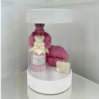 Box prezentowy z personalizowaną świecą sojową – miskami z wosku sojowego