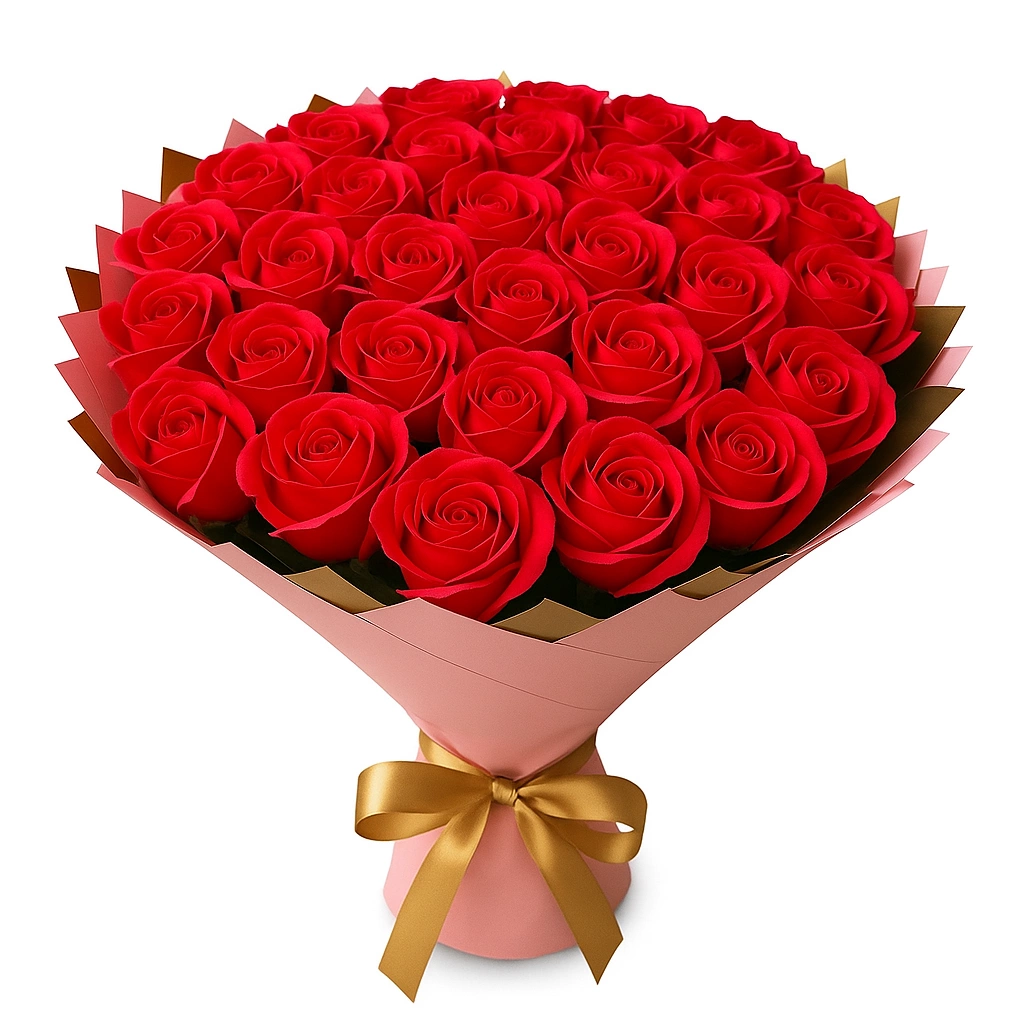 Wielki Bukiet ze świec mydlanych 40 róż pol_pl_Wielki-Bukiet-ze-swiec-mydlanych-40-roz-48_1