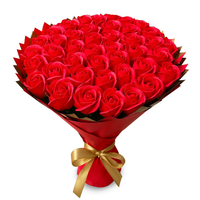 Wielki Bukiet ze świec mydlanych 40 róż